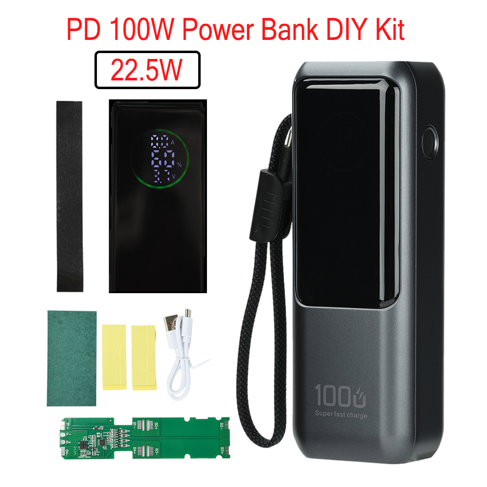 Diy Elektronik - PD 100W Fast Charging Power Bank