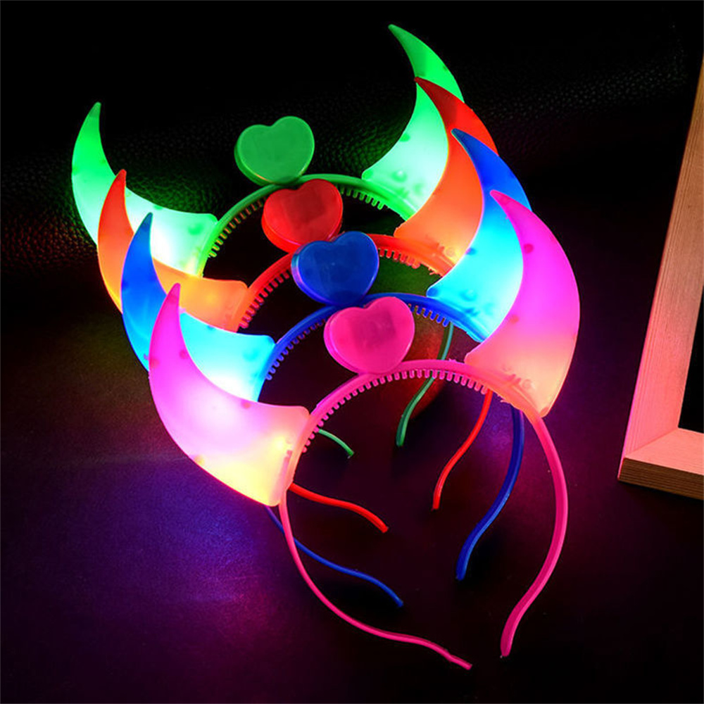 Diy Halloween Electronics - LED Cow Horn Headband Light Up
