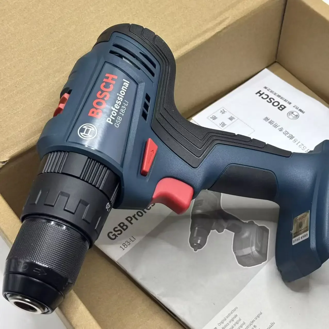 Bosch Drill Gsb 18V - Bosch GSB 183-LI 18V Brushless Impact