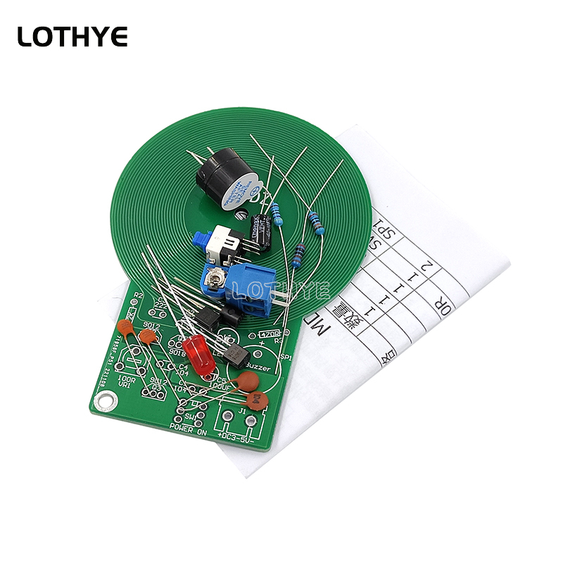 Diy Elektronik - DC 3V-5V Metal Detector Kit DIY