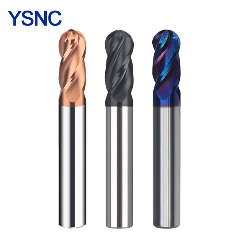 HRC65 4 Flute Ball End Mill Tu - огляд і ціна Diy Cnc Router Electronics