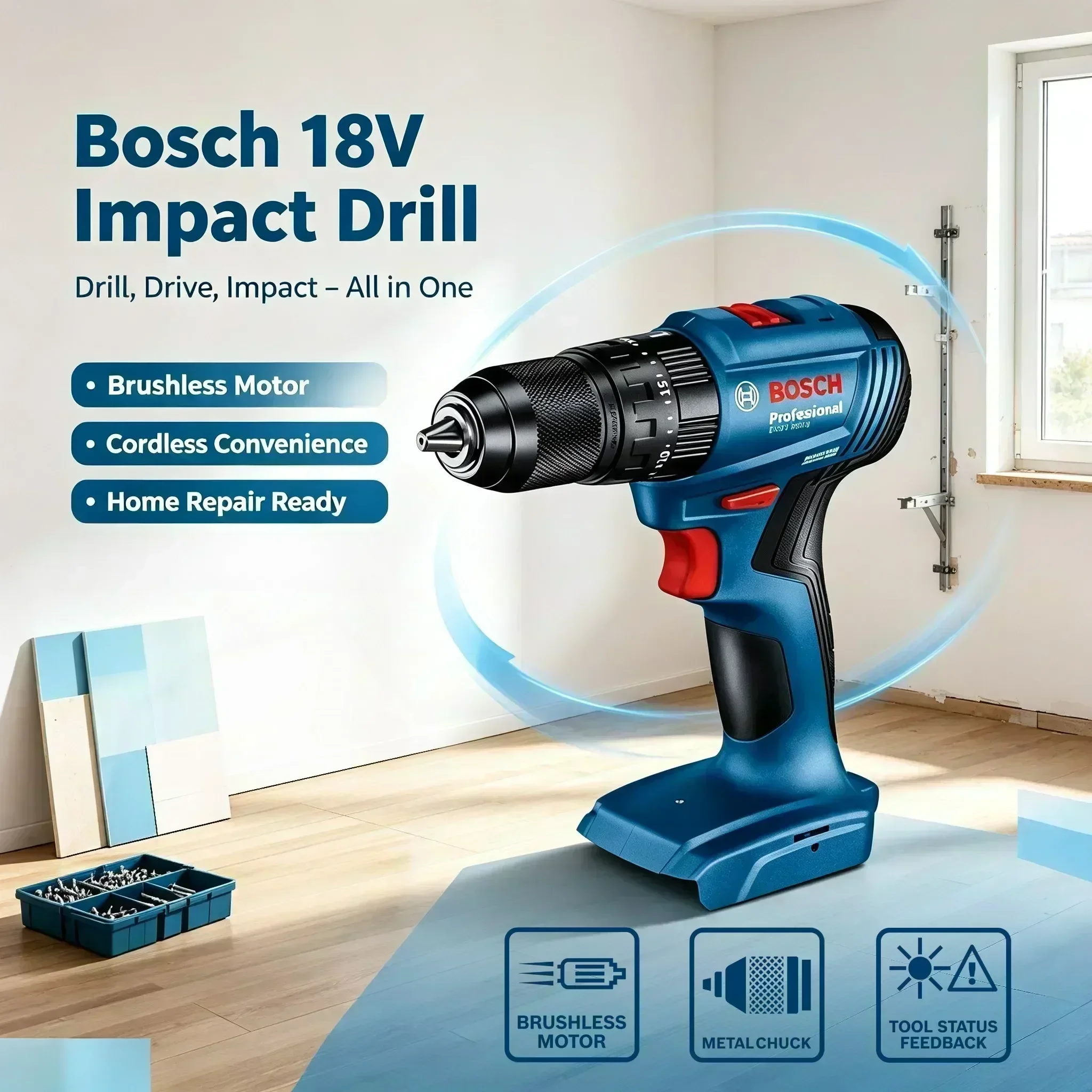Bosch GSB 185-LI 18V Brushless - огляд і ціна Bosch Drill Gsb 18V