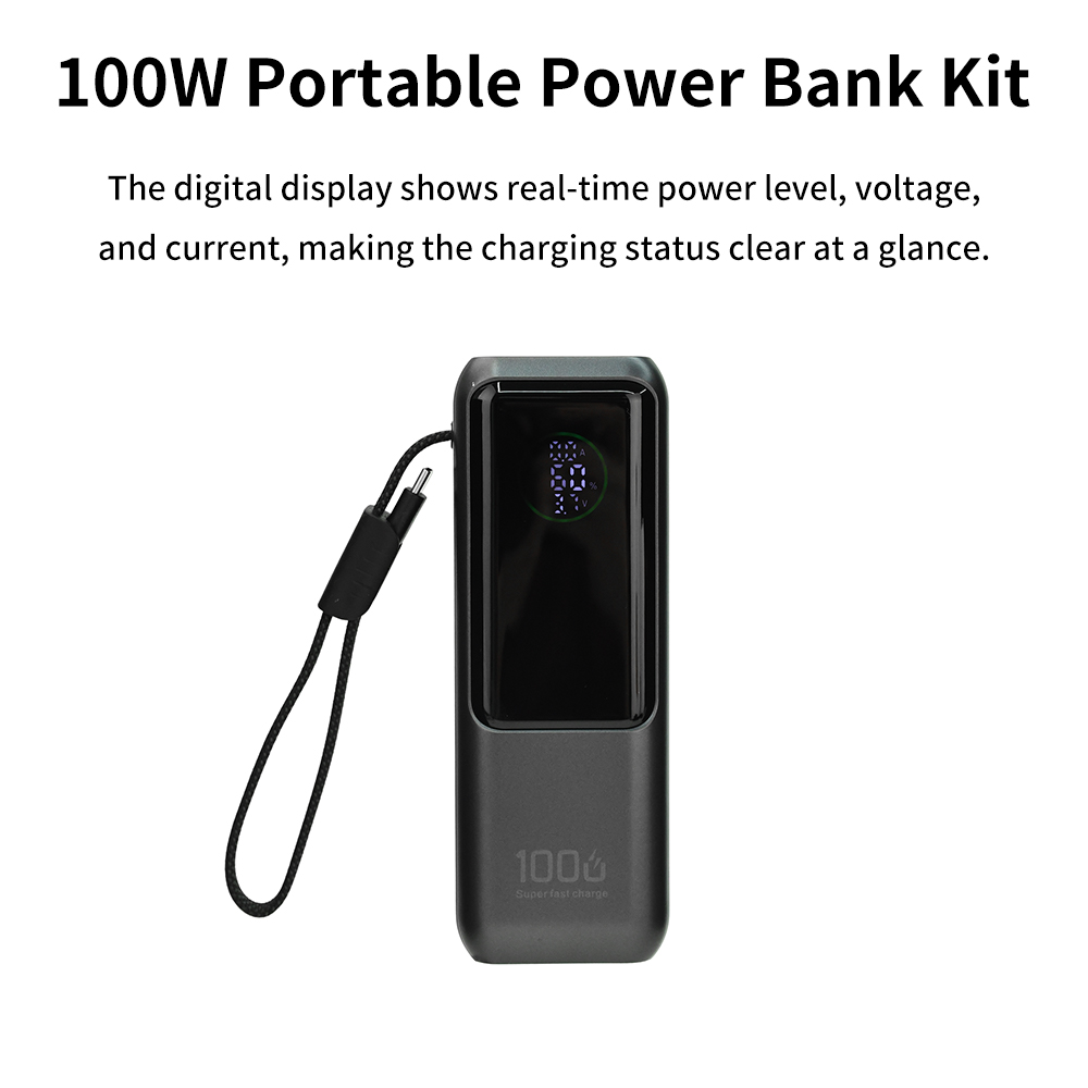 PD 100W Fast Charging Power Ba - огляд і ціна Diy Elektronik