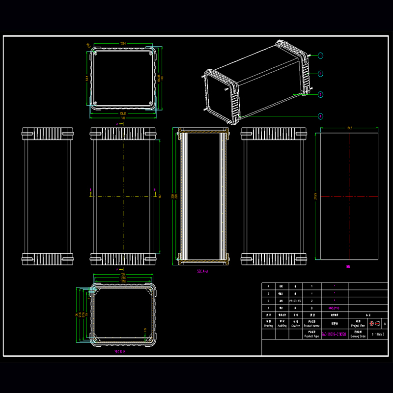 Aluminum Junction Box DIY Elec - огляд і ціна Diy Enclosure For Electronics