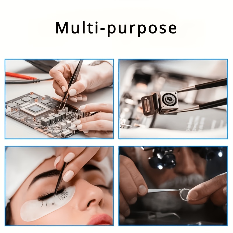 10Pcs ESD Anti‑Static Tweezers - огляд і ціна Diy Elektronik