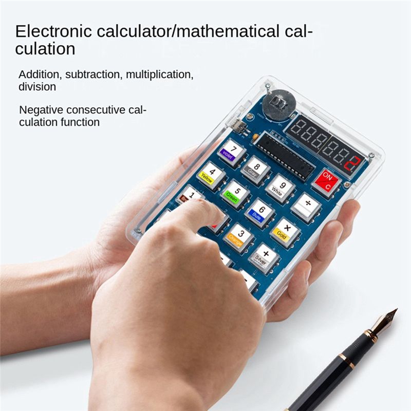【HOT A69Z!】Calculator DIY Kit  - огляд і ціна Homemade Diy Electronics