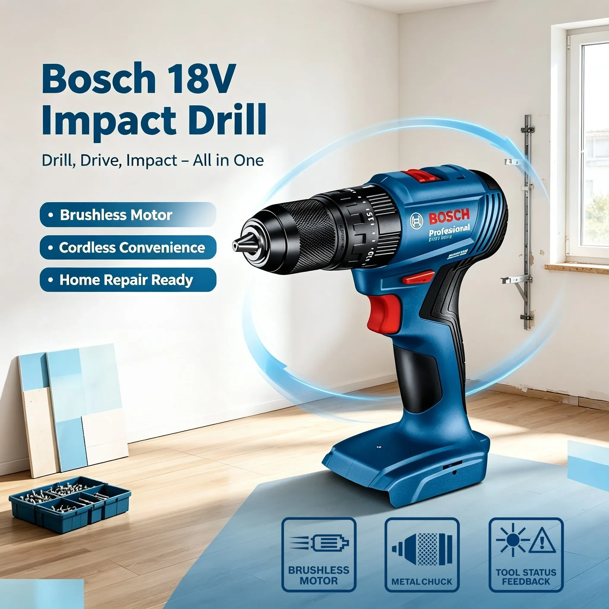 Bosch GSB 185-LI 18V Brushless - огляд і ціна Bosch Drill Gsb 18V