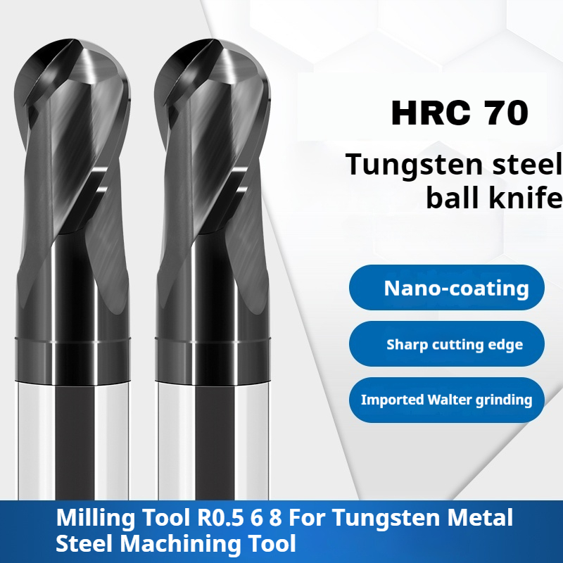 HRC66 HRC70 Ball End Mill Tung - огляд і ціна Diy Cnc Router Electronics