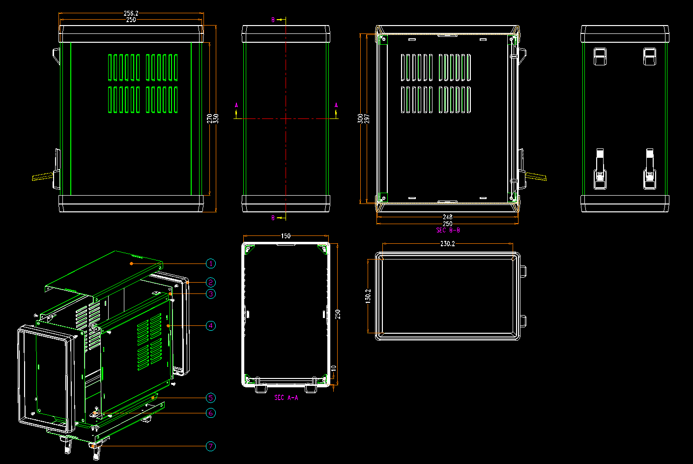 Iron Junction Box Electronic P - огляд і ціна Diy Enclosure For Electronics