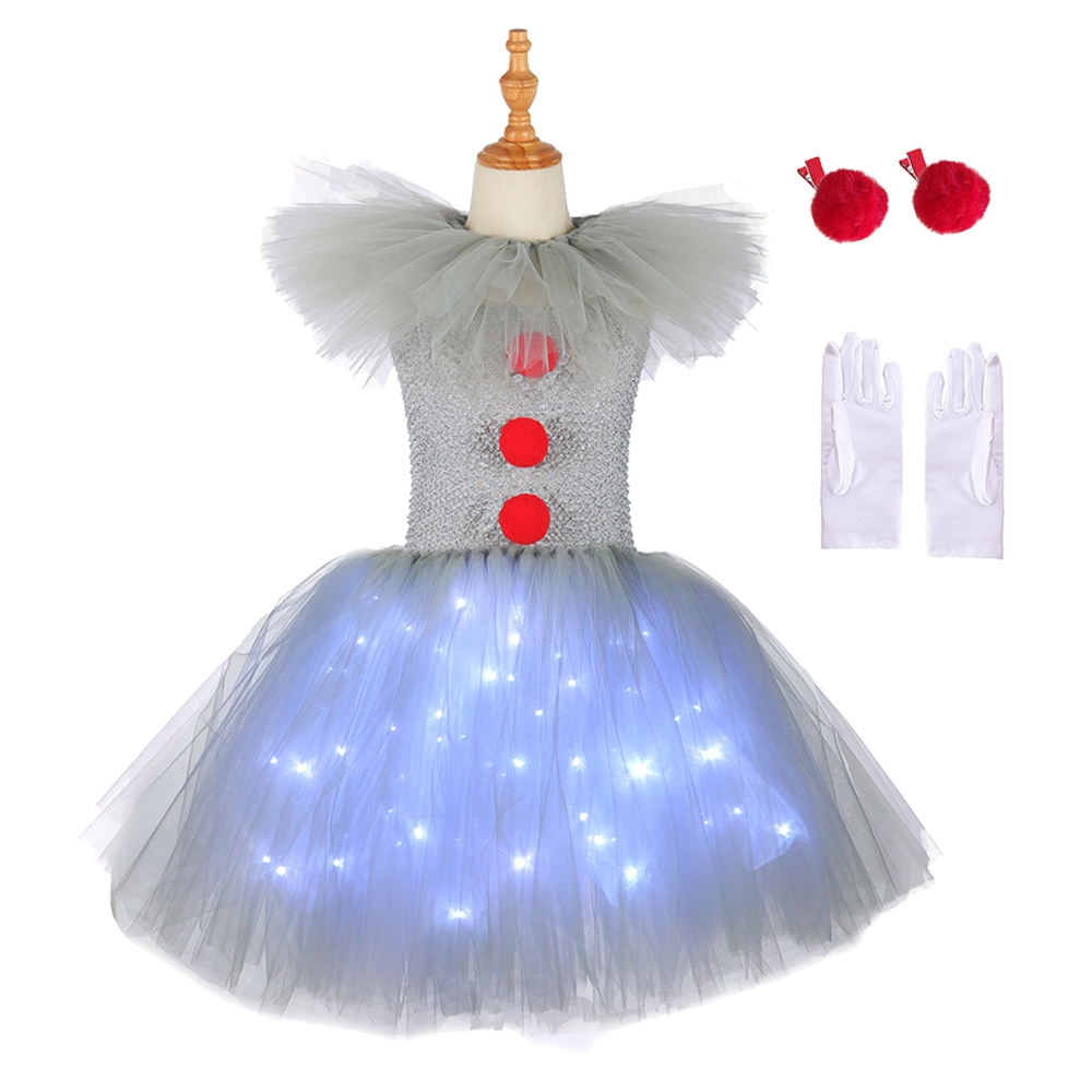 Gray Joker Girls Halloween LED - огляд і ціна Diy Halloween Electronics